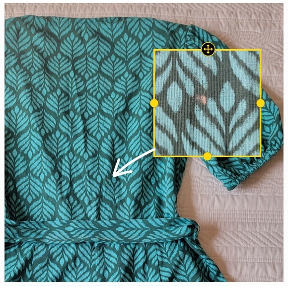 Boden Ruby Jersey Romper in Palm Leaf Patterned Jumpsuit Tie Waist Pockets US 2R - Picture 8 of 15